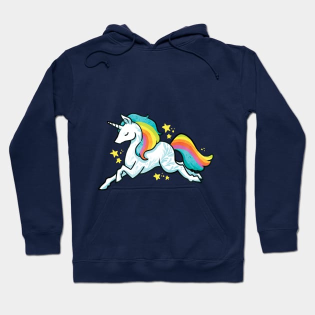 Unicorn Hoodie by MichelleScribbles